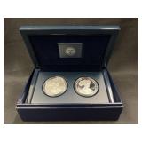 (2) 2016 American Eagle Silver Dollars