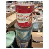 Pretzel and Coconut Tins