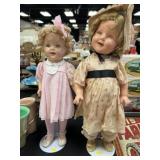 (2) Vintage German Composition Dolls