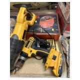 DeWalt Cordless Tools with Black & Decker Jigsaw