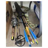 Youth Compound Bow with Fishing Rod