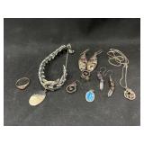 Sterling Silver Jewelry with Unidentified Ring