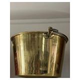 19th Century Brass Pail