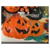 (3) Pieces of Halloween Popcorn Decor