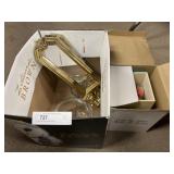 Brass Wall Sconces with Canister