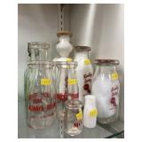 Recovered Lancaster County, PA Milk Bottles