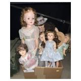 Vintage Plastic Body Dolls
