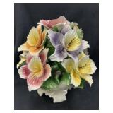 Italian Porcelain Floral Bouquet