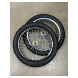 (2) 16" Bicycle Wheels