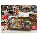 Pistol Holster, Plush and Assorted Toys