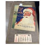 Vintage Adv. Calendar & Christmas Children
