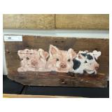 Paint Decorated Barn Board