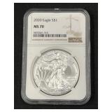 2020 American Eagle Silver Dollar