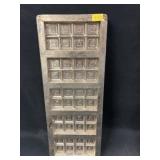 Antique Metal Plated Candy Mold
