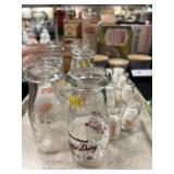 Milk Bottles and Creamers