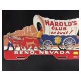 Vintage Souvenir License Plate Topper