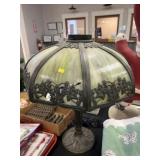 Slag Glass Table Light