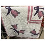 Contemporary Floral Quilt