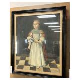 Framed Print of Young Girl