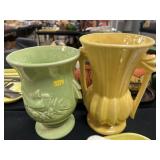 (2) McCoy Art Pottery Vases