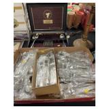 Oneida Flatware with Silverware Chest