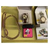 Wristwatches and Costume Jewelry