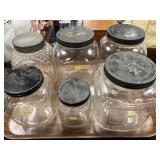 Vintage Candy and Kitchen Canisters