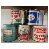 Ice Cream and Dairy Tins