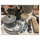 Marbles Hunting Knife with Vintage Kitchenwares