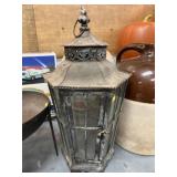 Pressed Steel Candle Lantern
