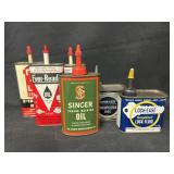 Vintage Household Oil Cans