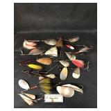 Grouping of Vintage Aero Spinner Lures