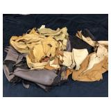 Large Assortment of Tanned Buckskins