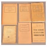 6 WWII US Army Manuals