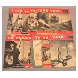 Lot WWII Yank Magazines