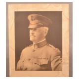 Lg. Heavy Paper Poster Featuring General Pershing