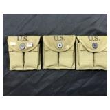 6 M1 Carbine Magazines with Ammo Pouches