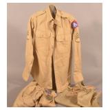 WWII-Korean War Shirt Grouping
