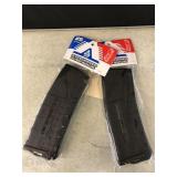 2 AR-15 30-rd. Polymer Magazines