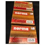 60 rds. of Reloaded 6.55x 55 Ammunition