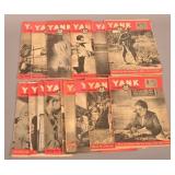 Lot WWII Yank Magazines Incl. D-Day Beaches