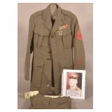 USMC WWII-Korean War Identified Uniform