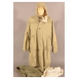 WWII Vintage Snow Camo & Cold Weather Parka/Pants