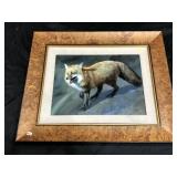 Laura Mark Kinberg "The Jokester" Textured Print