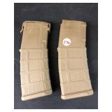 2 PMag 30-rd. AR-15 Magazines