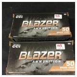 100 rds. of 9mm 124gr. Ammunition