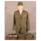 Large Group of WWII USMC Uniforms