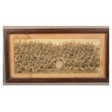 Rare WWI 43rd Balloon Company Photo