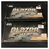 100 rds. of 9mm 124gr. Ammunition