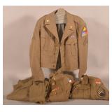 4 US Army WWII Ike Jackets